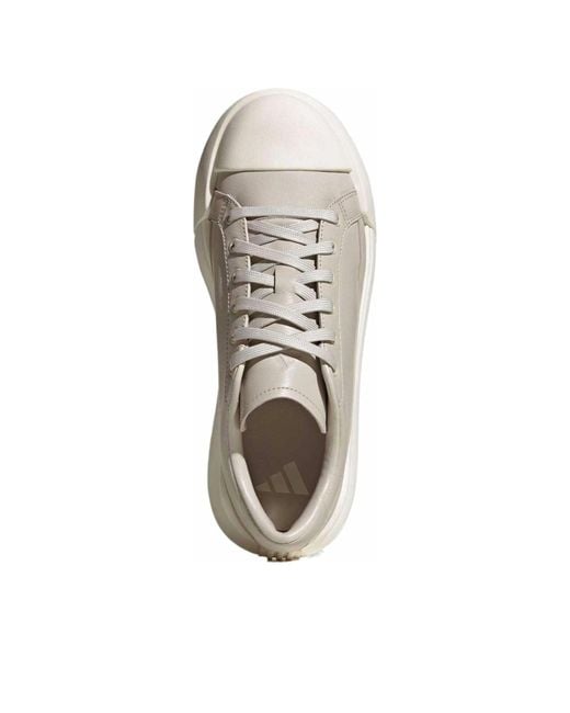 Adidas White Maxxcourt Pro Fos Cream' for men