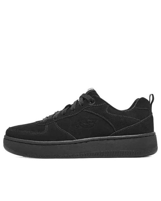 Skechers Black (Wmns) Sport Casual Skate Shoes