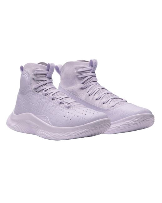 Under Armour Purple Curry 4 Flotro 'Tour' for men