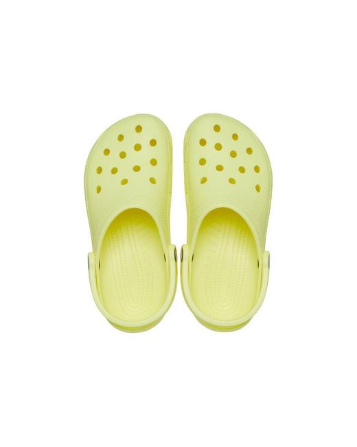 CROCSTM Yellow Classic Clog Beach Sandals