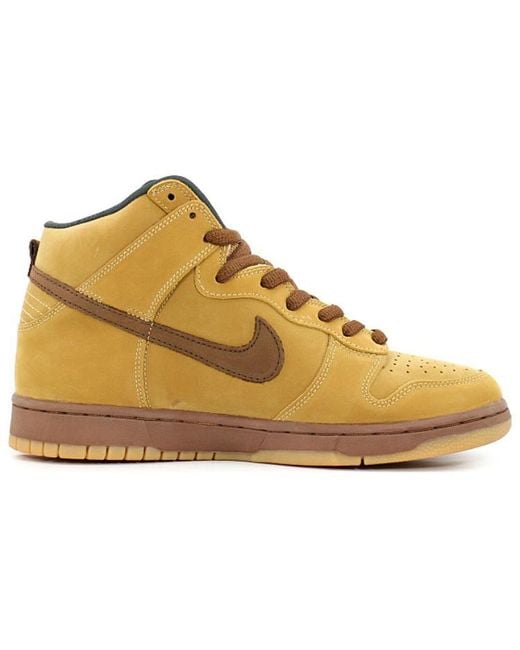 Nike Brown Sb Dunk High Pro 'Wheat' for men