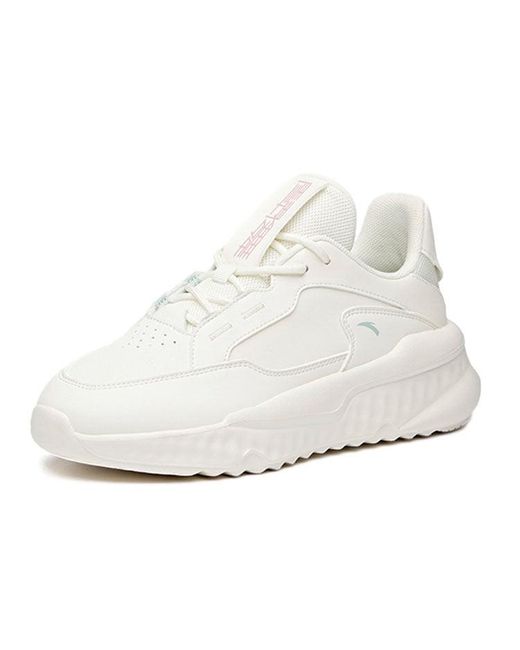 Anta White (Wmns) Life Series Sneakers