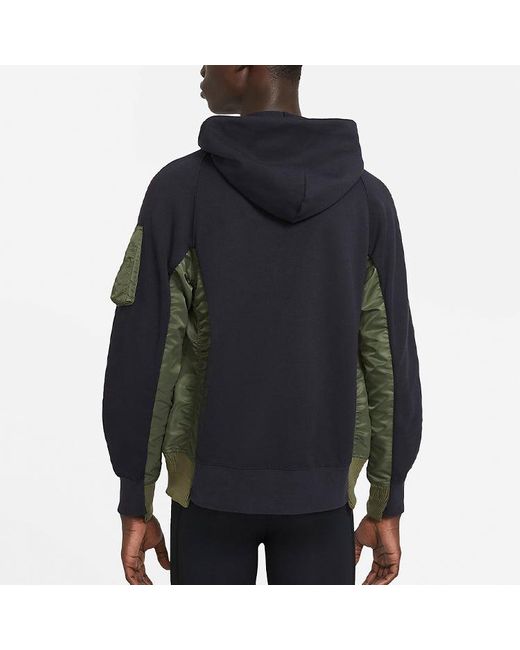 Nike Blue X Sacai Hoodie for men