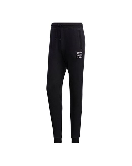 Adidas Black Neo M C Tp Bundle Feet Sports Long Pants for men