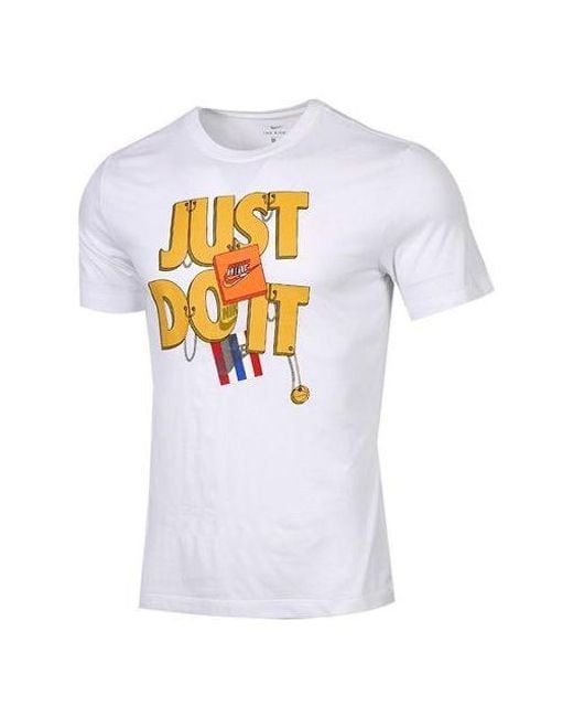 Nike White As Nk Dry Tee Franchise Jdi for men