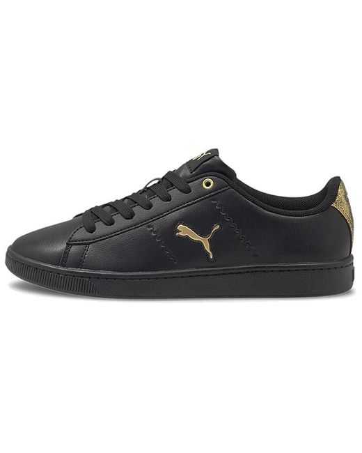 PUMA Black (Wmns) Vikky V2 Cat Metallic Shoes