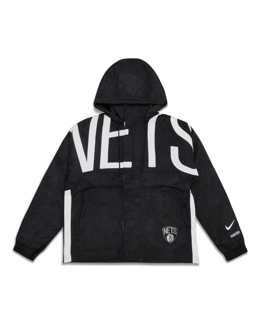 Nike Black (Wmns) X Ambush Nba Collection Nets Jacket Asia Sizing