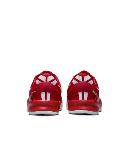 Nike Red Kobe 8 Protro 'University' for men