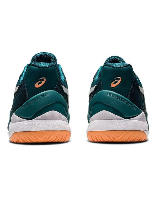 Asics Blue Gel Resolution 8 'Velvet Pine' for men