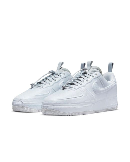 Nike White Air Force 1 Experimental 'Pure Platinum Light Steel' for men
