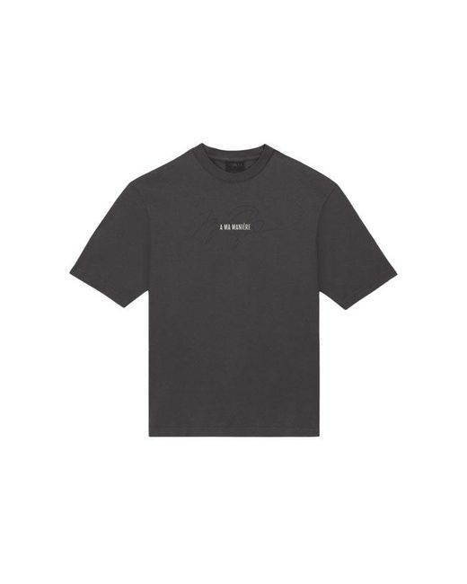 Nike Black X A Ma Maniere T-Shirt 'Fog Light Cream' for men