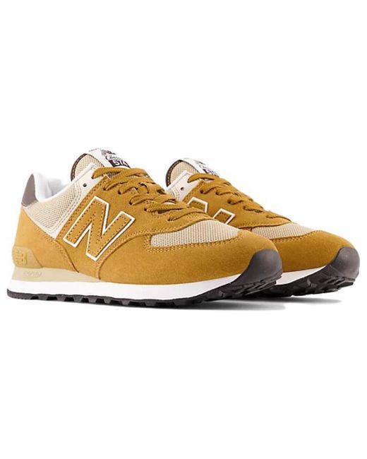 New Balance Yellow 574 for men