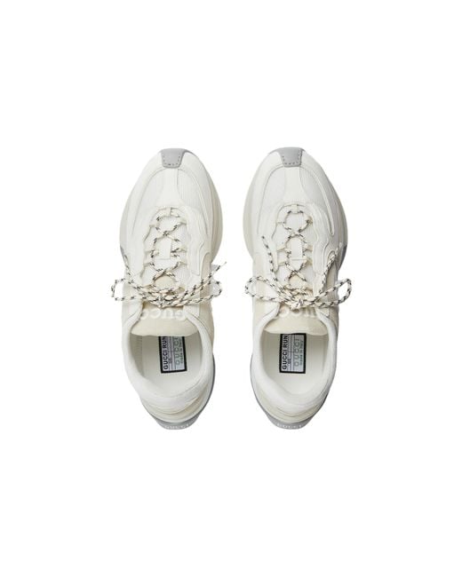 Gucci White Run Sneaker Suede' for men