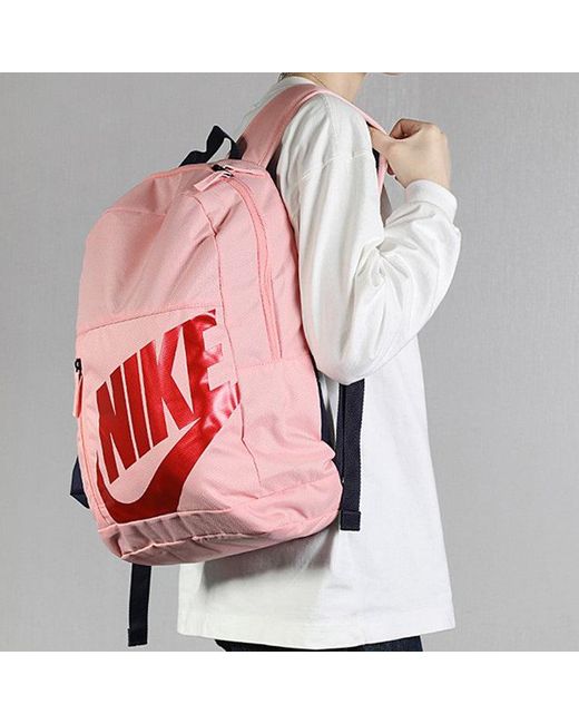 Nike Elemental Logo Backpack 'Pinkred' for men