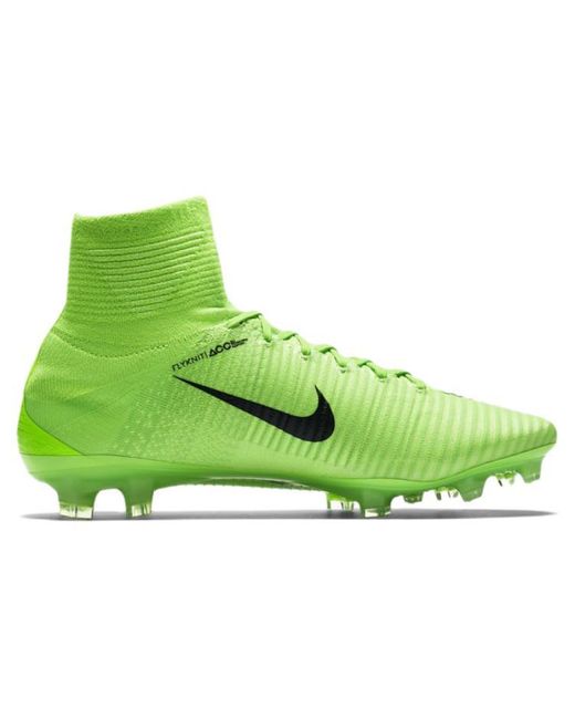 Nike Green Mercurial Superfly 5 Fg 'Electric' for men