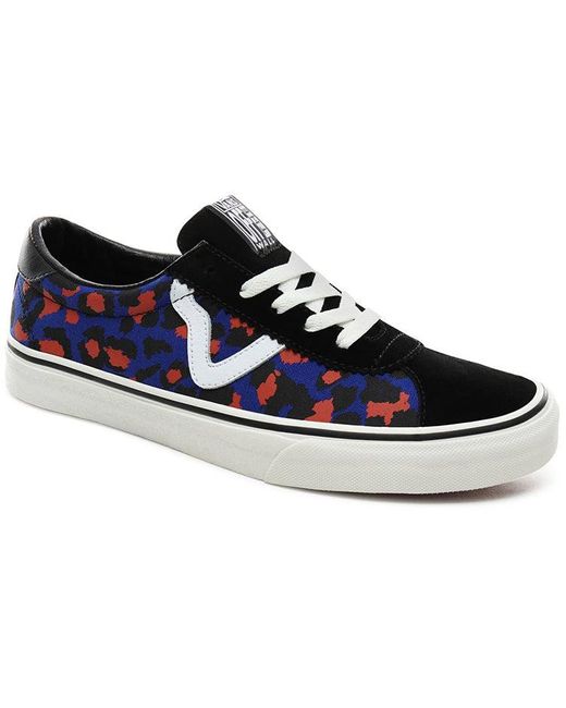 Vans Blue Sport 'Leopard' for men