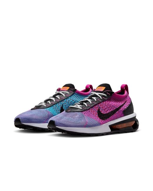 Nike Purple Air Max Flyknit Racer Next Nature Shoes