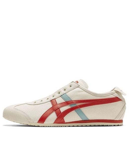 Onitsuka Tiger White Mexico 66 Slip-On 'Birch Fiery' for men