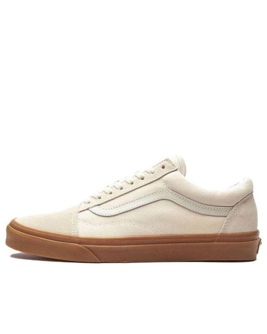 Vans White Old Skool 'Oatmeal Gum' for men