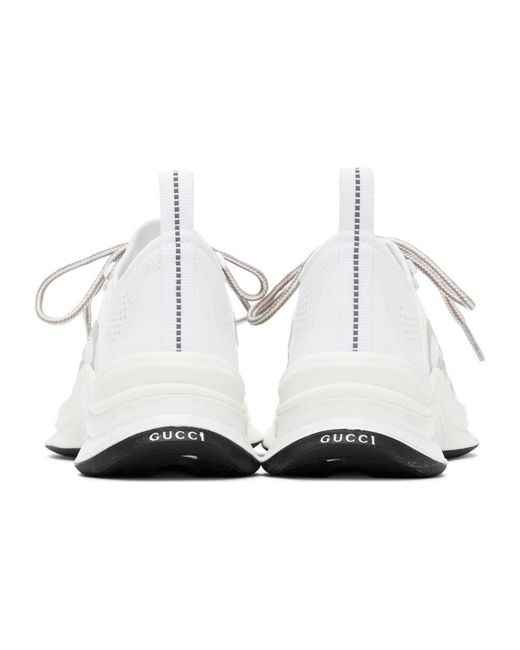 Gucci White Run Sneaker for men