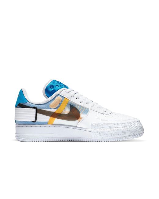 Nike Blue Air Force 1 Type 'Photo' for men