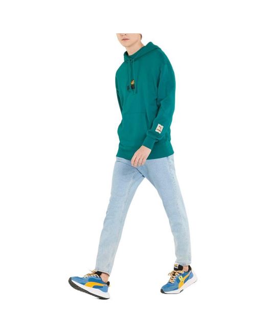 PUMA Green X Garfield Hoodie 'Parasailing' for men