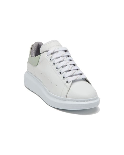 McQueen White (Wmns) Oversized Sneaker Mint Cement'