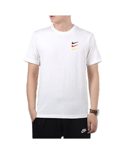 Nike White Fc Logo T-Shirt for men