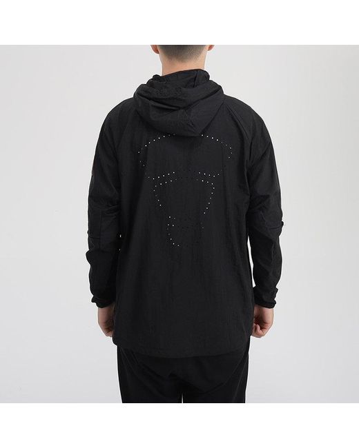 Nike Blue Logo Sports Hooded Jacket for men