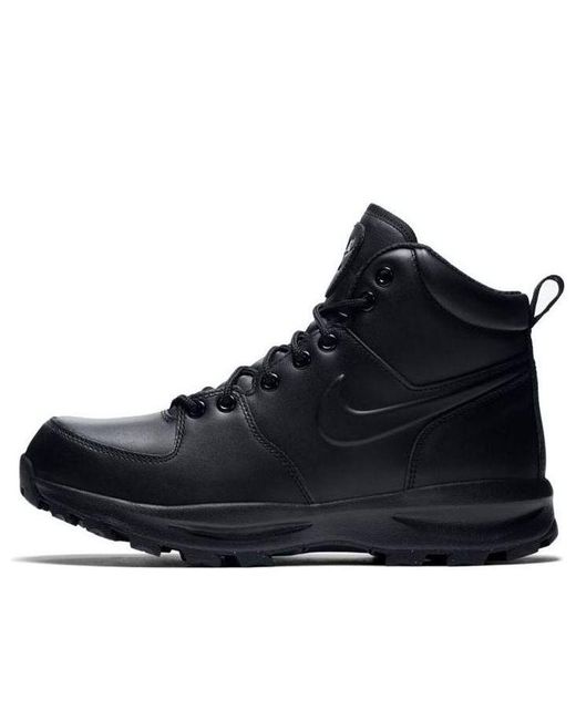 Nike Black Manoa Leather for men