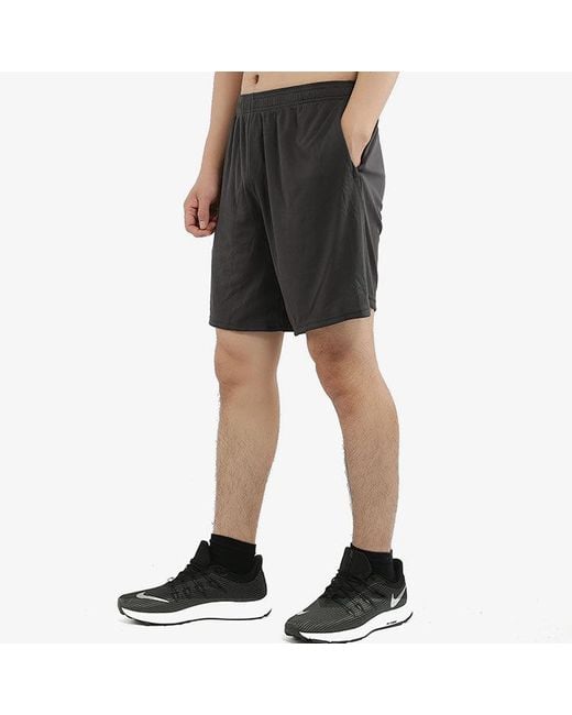 Adidas Gray Training Sports Loose Breathable Shorts for men