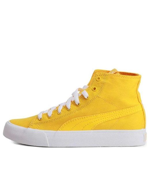 PUMA Yellow Bari Mid 'Lemon Chrome'