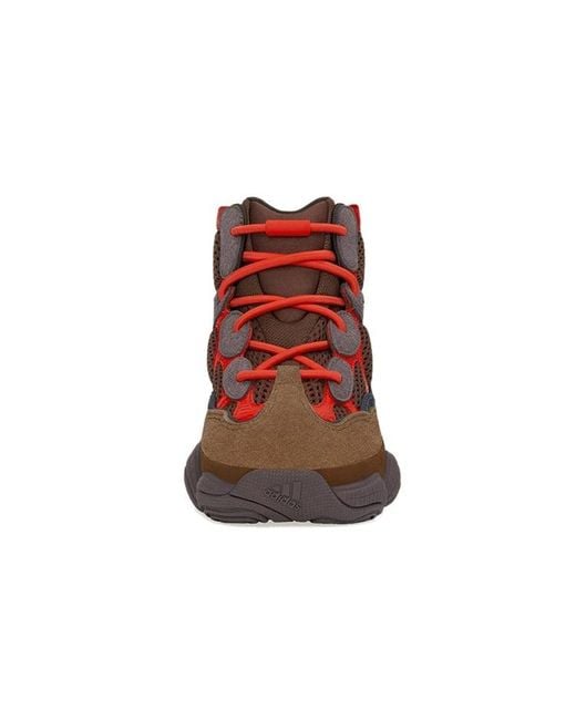 Adidas Red Yeezy 500 High 'Sumac' for men
