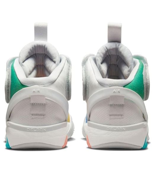 Nike Blue Air Deldon Be True Basketball Shoes for men