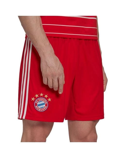Adidas Red Fc Bayern 22/23 Home Shorts for men