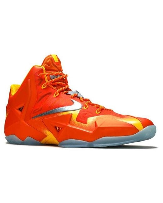 Nike Orange Lebron Preheat 'Forging Iron' for men