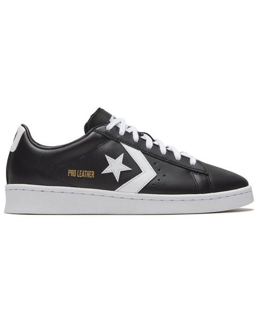 Converse Black Pro Leather Low for men