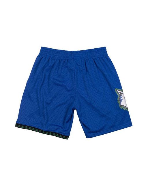 Mitchell & Ness Blue X Nba Minnesota Timberwolves 2003-04 Swingman Shorts for men