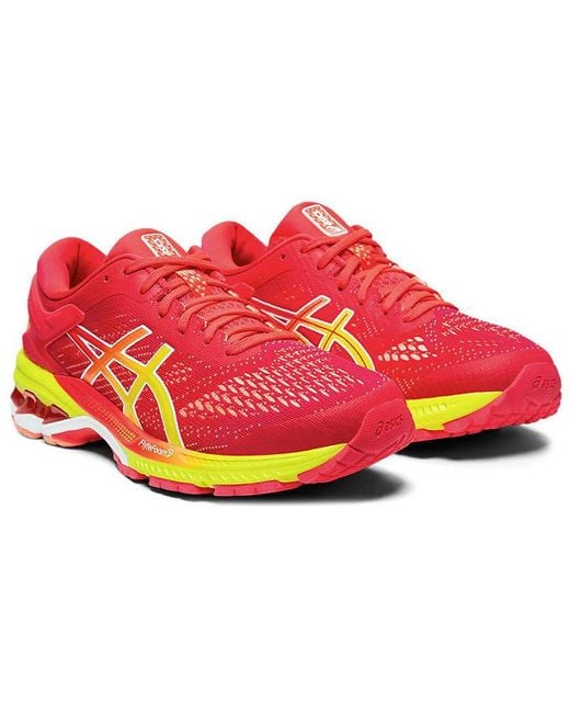 Asics Red Gel-kayano 26 Running Shoes