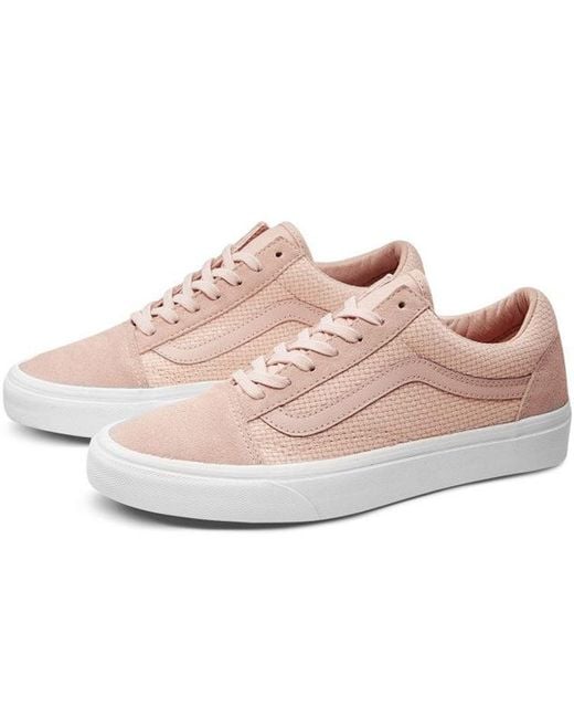 Vans Pink Old Skool 'Woven Check for men