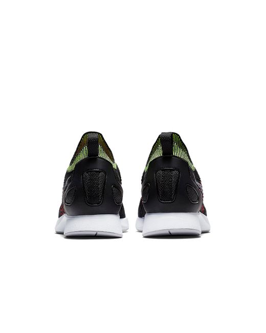 Nike Black Air Zoom Mariah Flyknit Racer Wolf Volt' for men