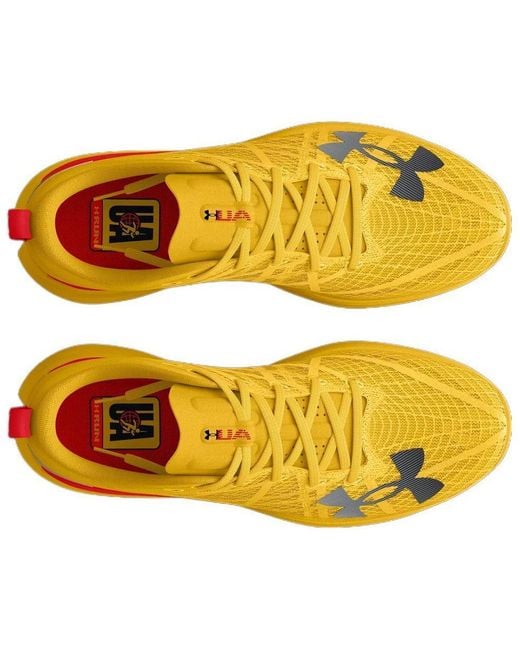 Under Armour Flow Velociti Pro 'Streetracer Taxi' in Yellow for Men | Lyst
