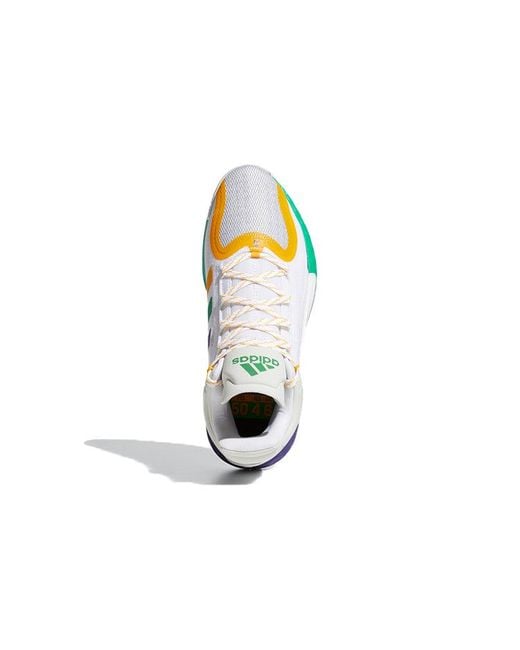 Adidas White D Rose 11 for men