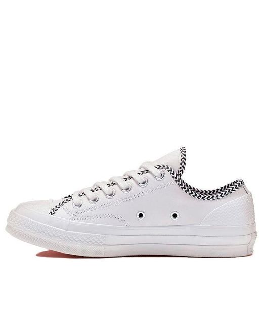 Converse White (Wmns) Chuck 1970S Mission-V Low Top Stripe Line