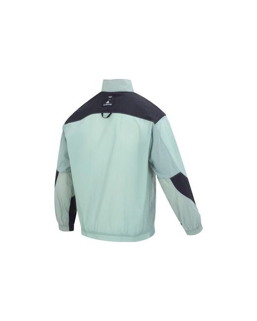 Adidas Blue St Gf Mh Woven Jackets for men