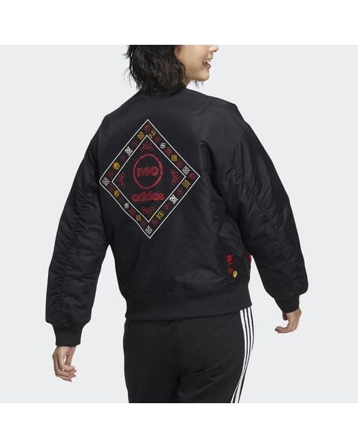 Adidas Black (Wmns) Neo Cny Pad Jackets