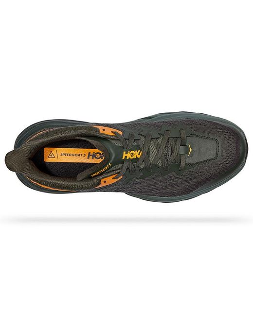 Hoka One One Brown Speedgoat 5 'Duffel Bag Thyme' for men