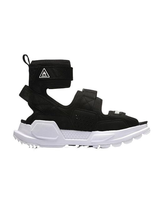 Li-ning Black Platform Paris Fashion Week Catwalk Series Sandals for men