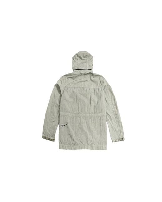 Nike Gray Lab Tech Pack Jacket 'Jade Stone' for men