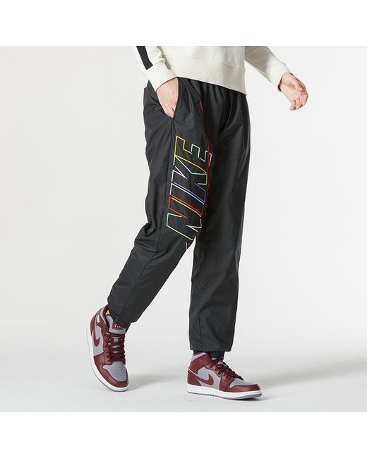 Nike Black Logo Pants for men